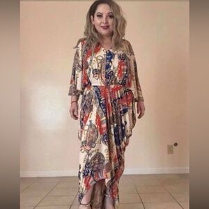 Elegant Multicolor Women's Dress